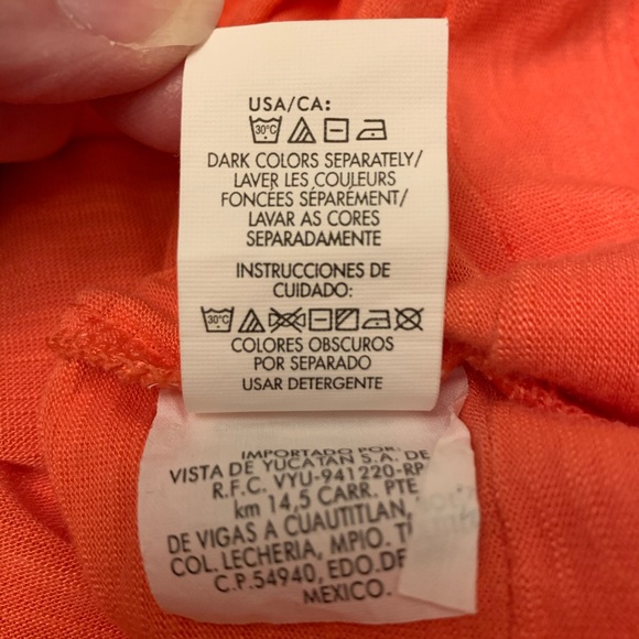 ❗️3/$20❗️Calvin Klein Jeans Coral Sundress - Picture 8 of 8